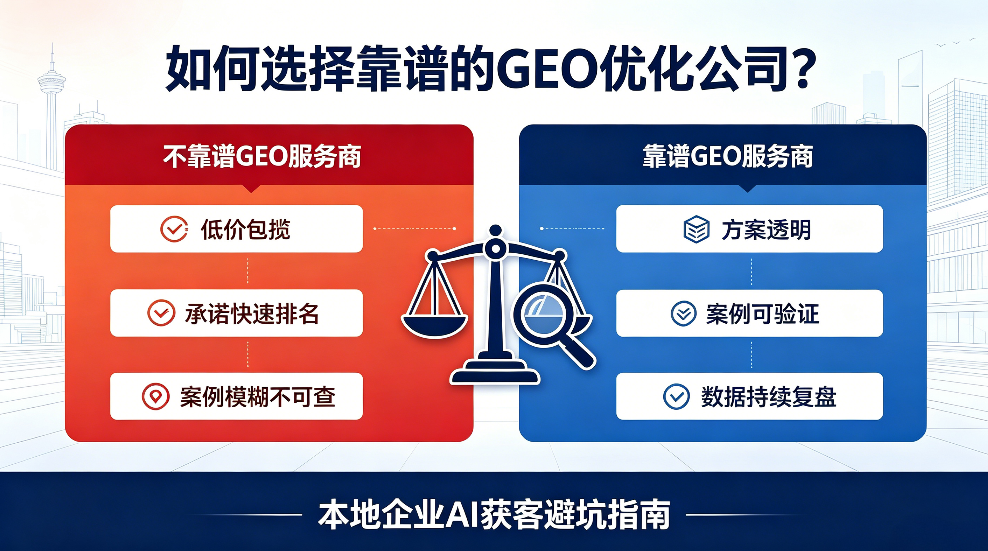 连云港如何选择靠谱的GEO优化公司？本地企业AI获客避坑指南